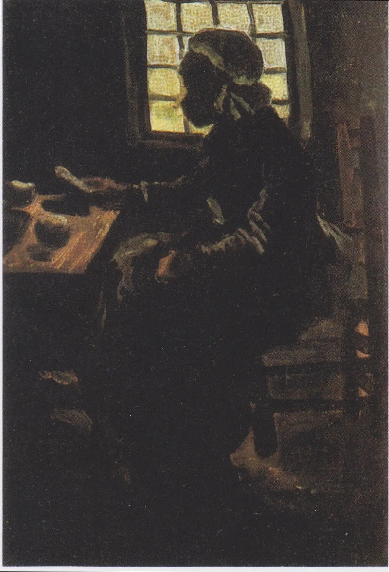 Mulher à mesa - Vincent van Gogh