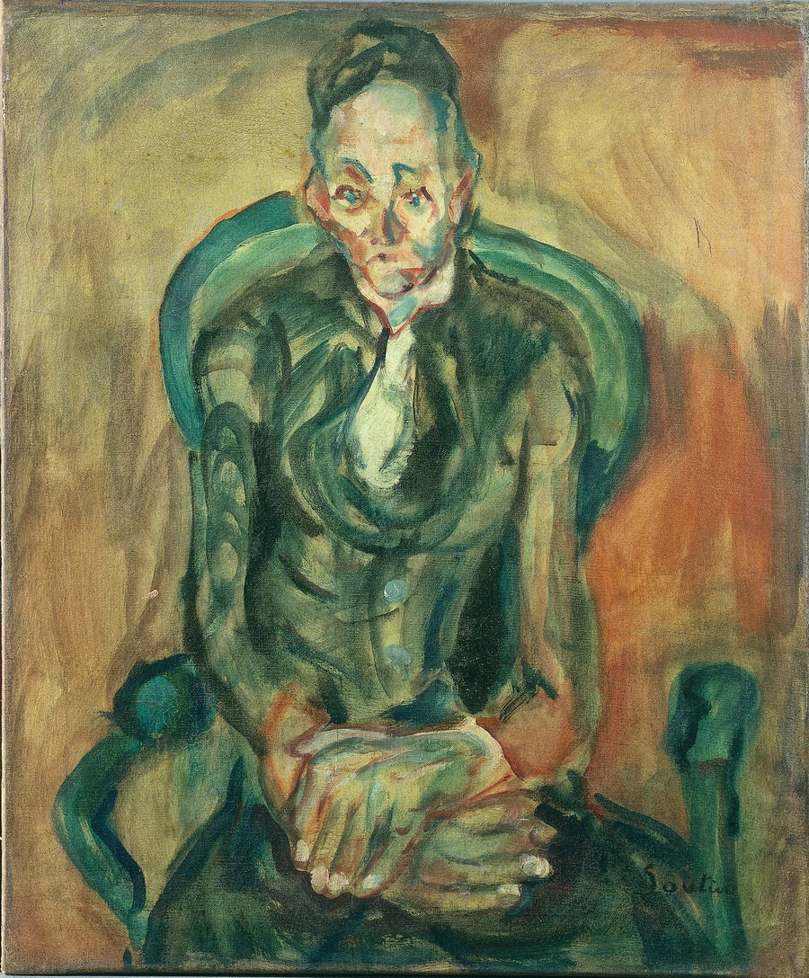 Mulher Sentada - Chaim Soutine
