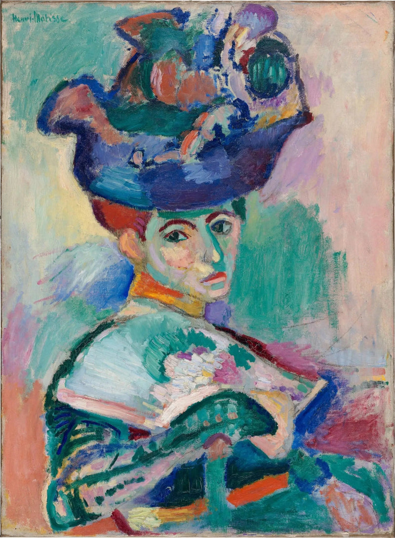 Mulher com chapéu - Henri Matisse