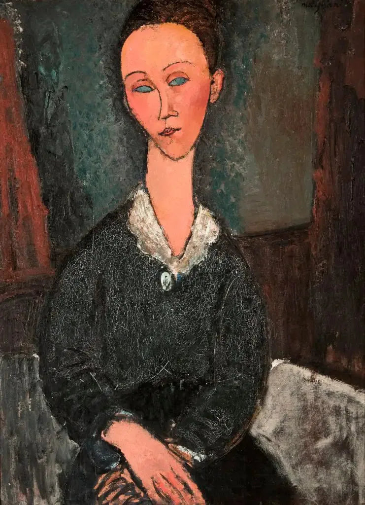 Mulher com colarinho branco - Amedeo Modigliani