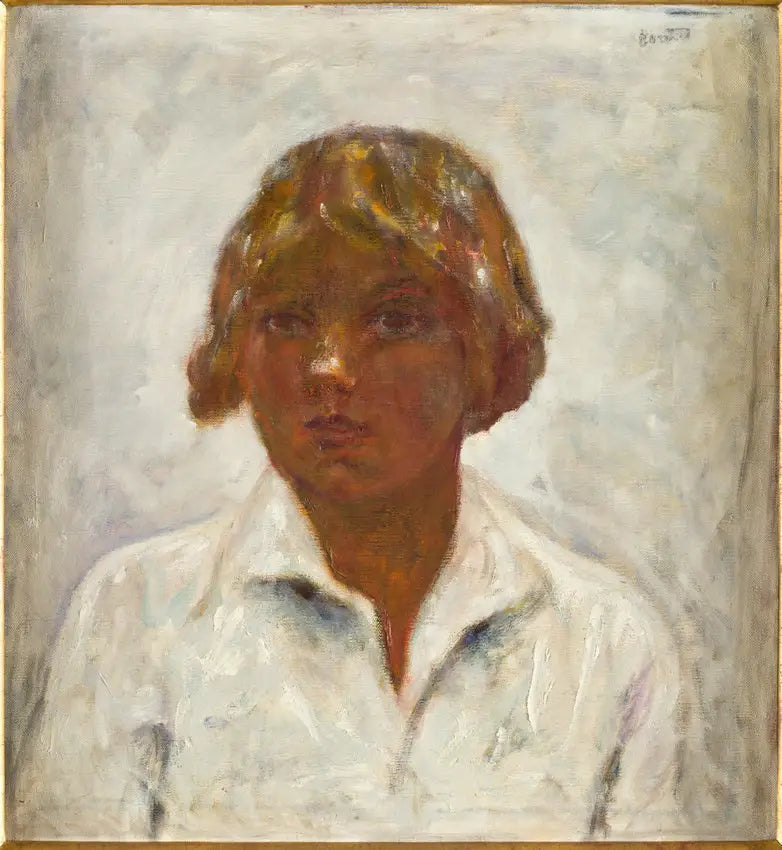 Mulher com corpete branco, contraluz - Pierre Bonnard