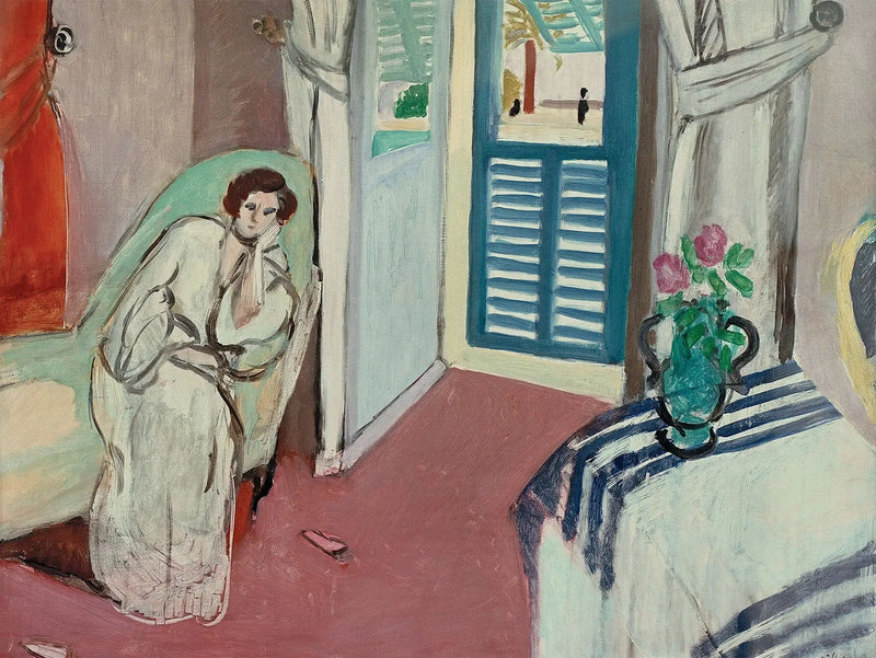 Mulher no divã - Henri Matisse