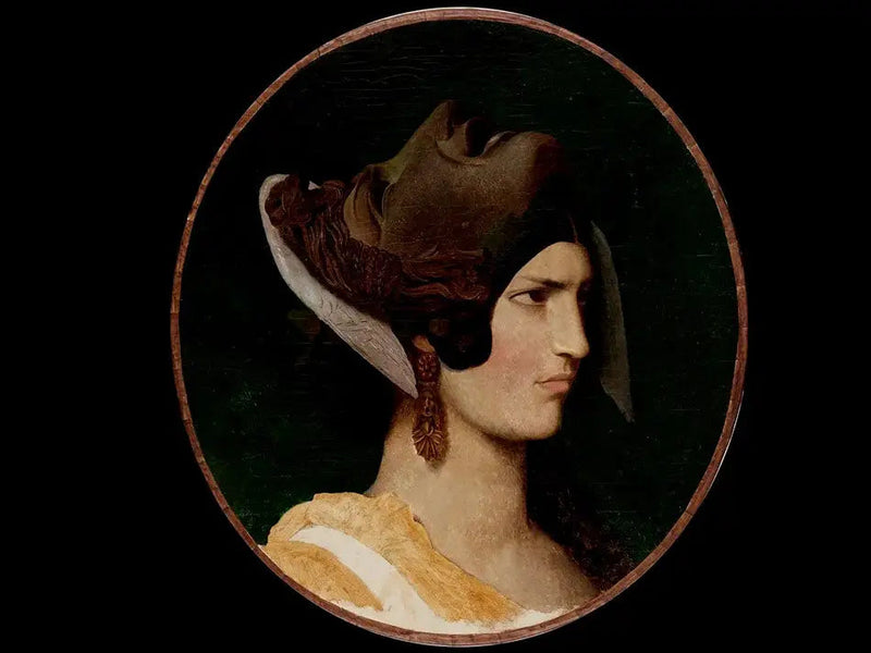 Mulher com máscara antiga - Jean-Léon Gérôme