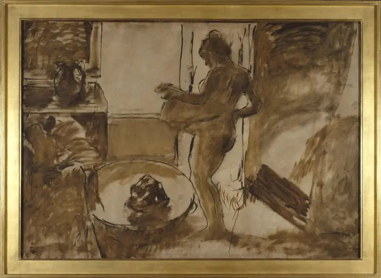Mulher no Banho - Edgar Degas
