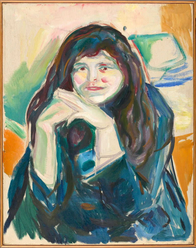 Mulher com cabelo solto - Edvard Munch