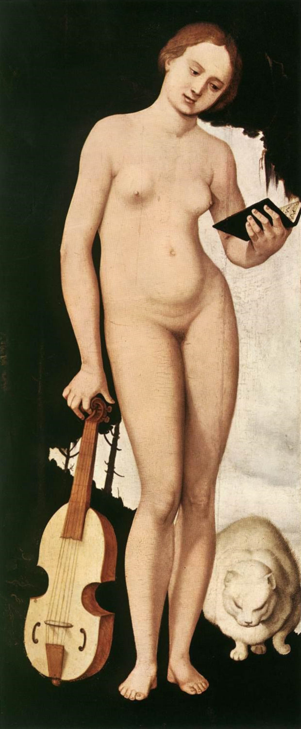 Mulher com gato - Hans Baldung Grien