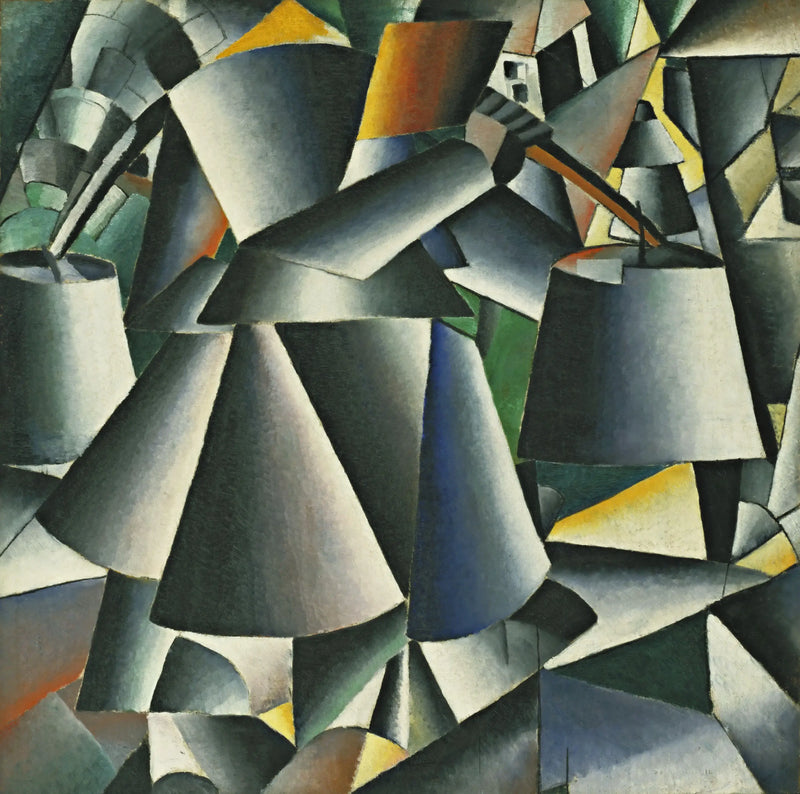 Mulher com águas - Kazimir Malevich