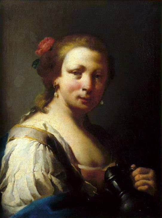 Mulher com uma jarra - Giovanni Battista Piazzetta