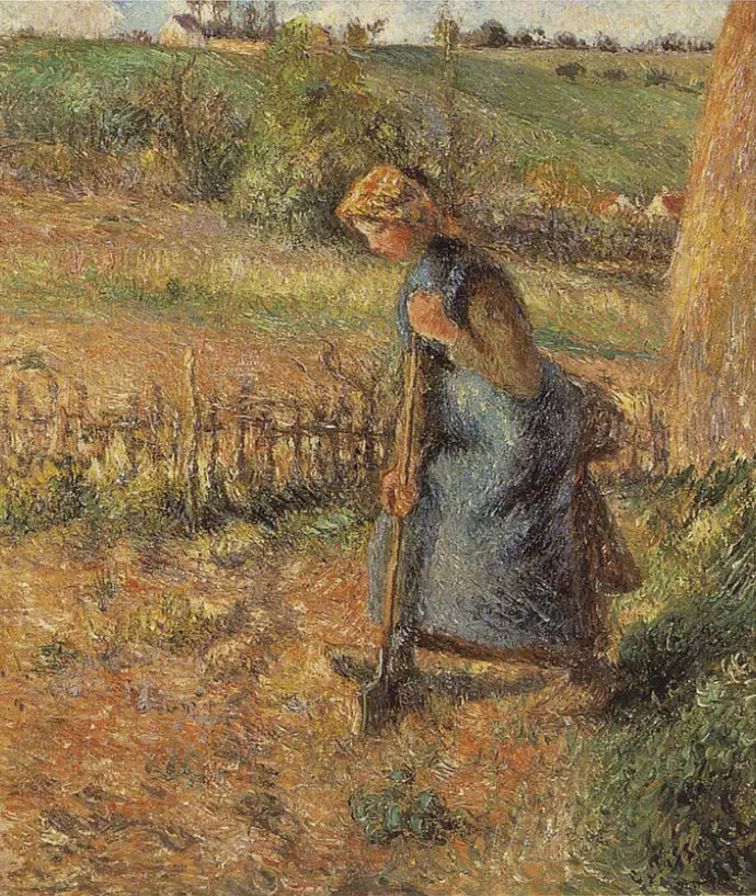Mulher cantando - Camille Pissarro