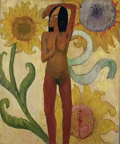 Mulher do Caribe - Paul Gauguin