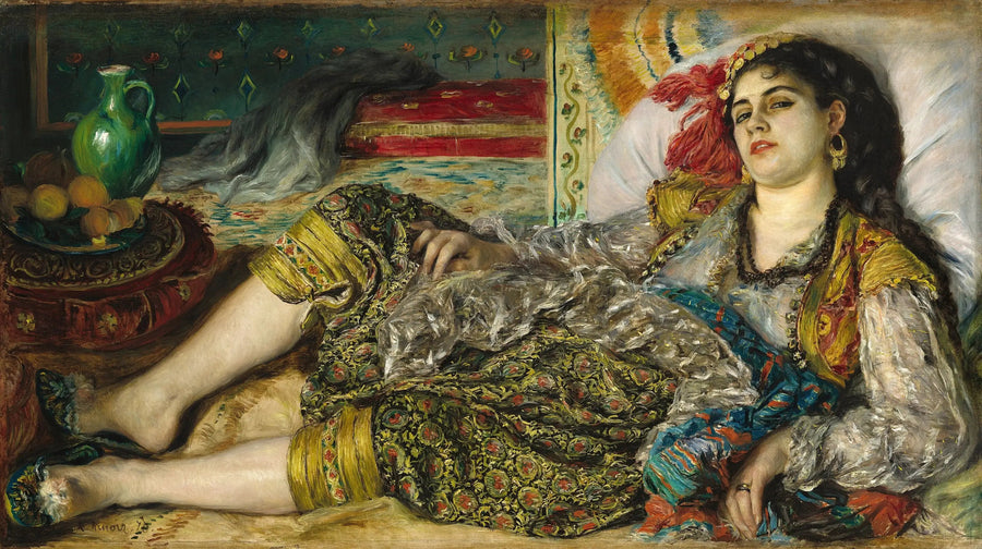 Mulher de Argel - Pierre-Auguste Renoir