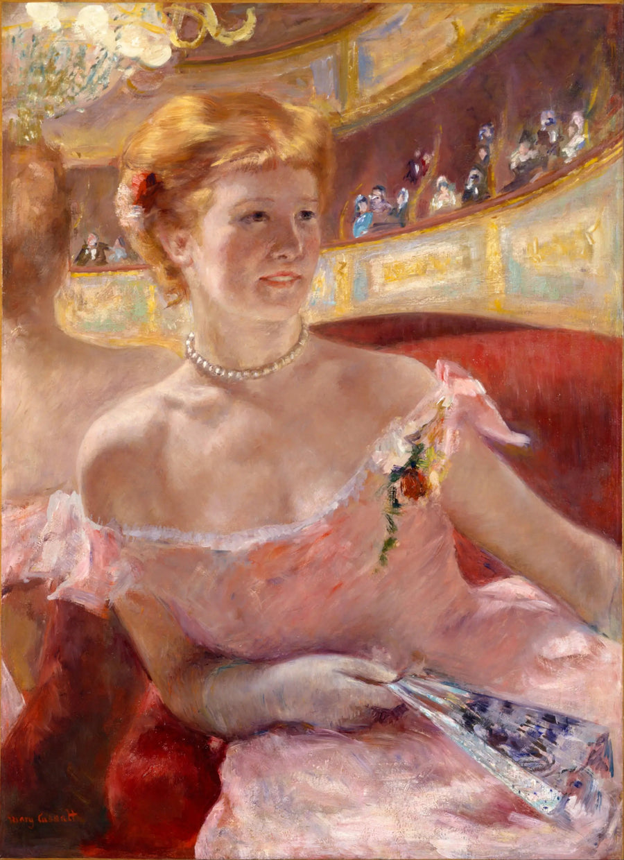 Mulher em um camarote - Mary Cassatt