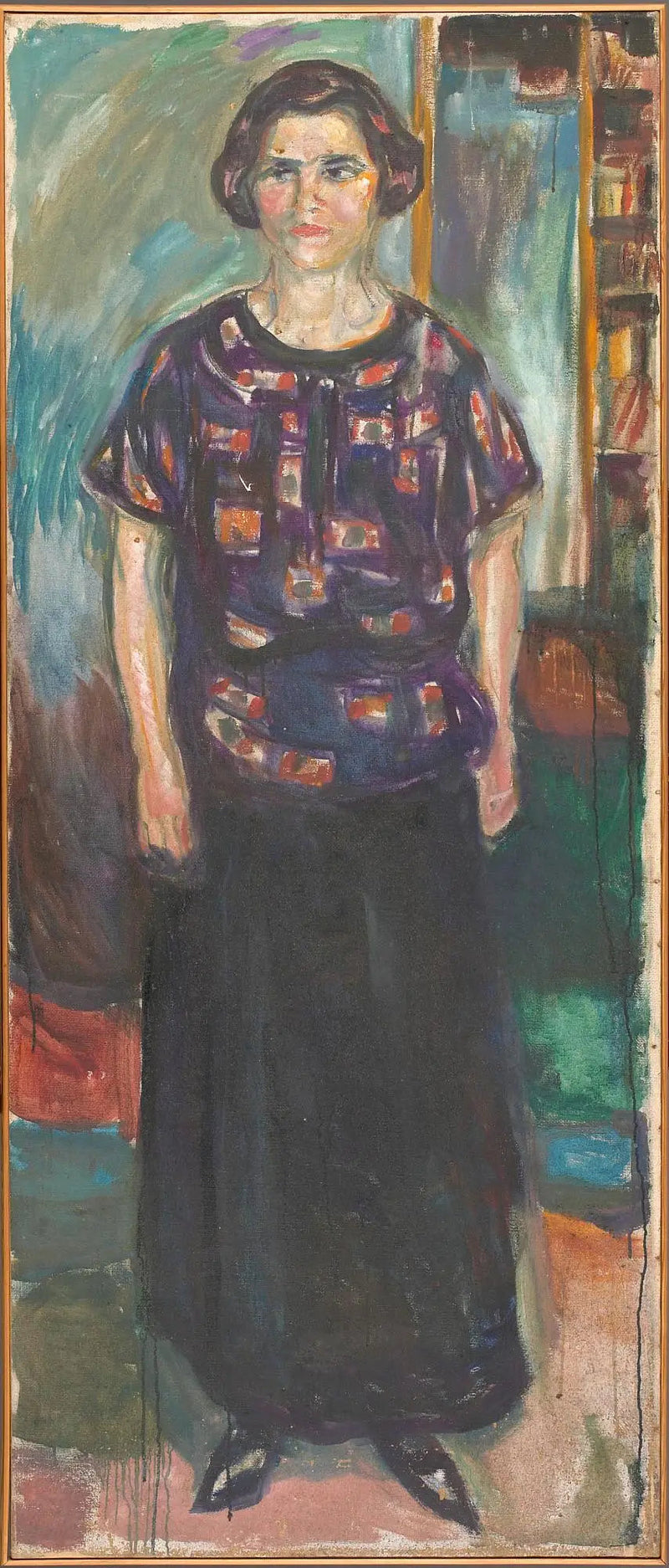 Mulher em pé - Edvard Munch