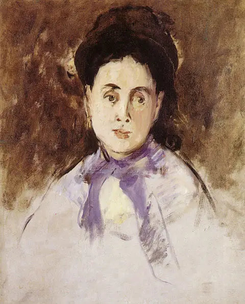 Mulher em busto (Sra. Bourdin) - Édouard Manet
