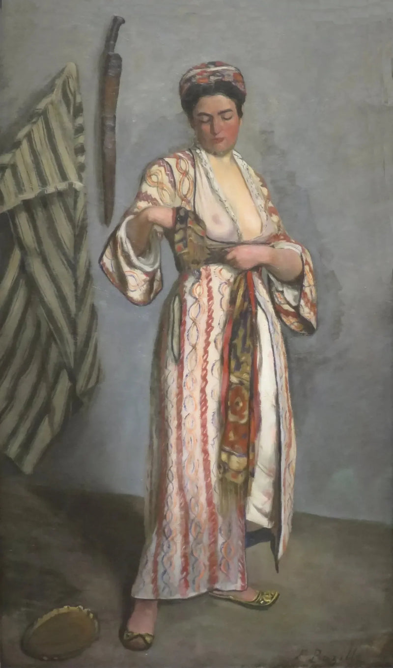 Mulher em traje mourisco - Frédéric Bazille