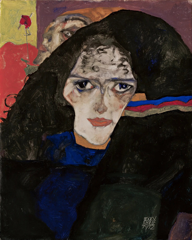 Mulher de luto - Egon Schiele