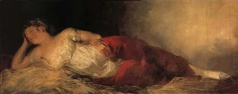Mulher adormecida - Francisco de Goya