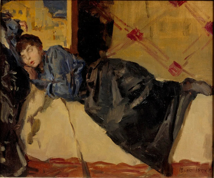 mulher adormecida - Isaac Israëls
