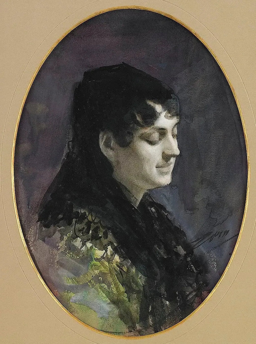 Mulher espanhola 2 - Anders Zorn
