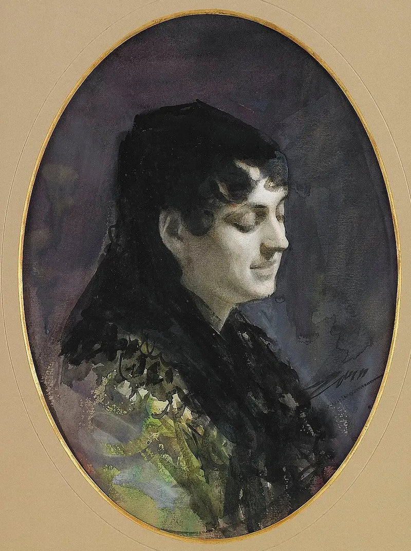 Mulher espanhola 2 - Anders Zorn