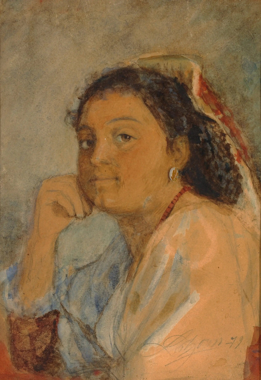 Mulher espanhola - Anders Zorn