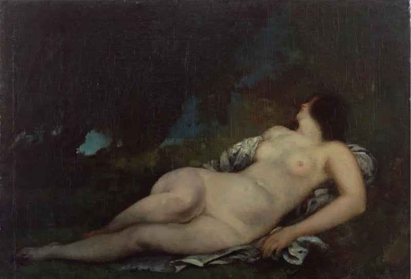 Mulher deslumbrante - Gustave Courbet