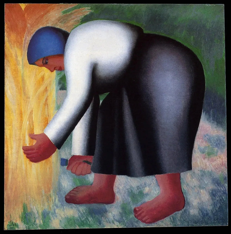 Mulher ceifadora II - Kazimir Malevich