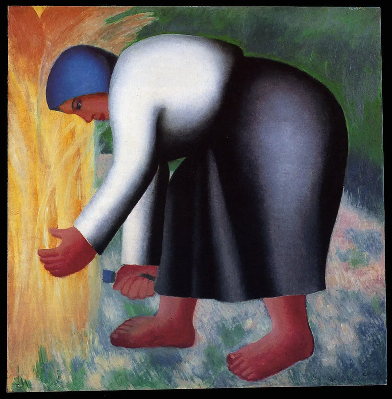 Mulher ceifadora II - Kazimir Malevich