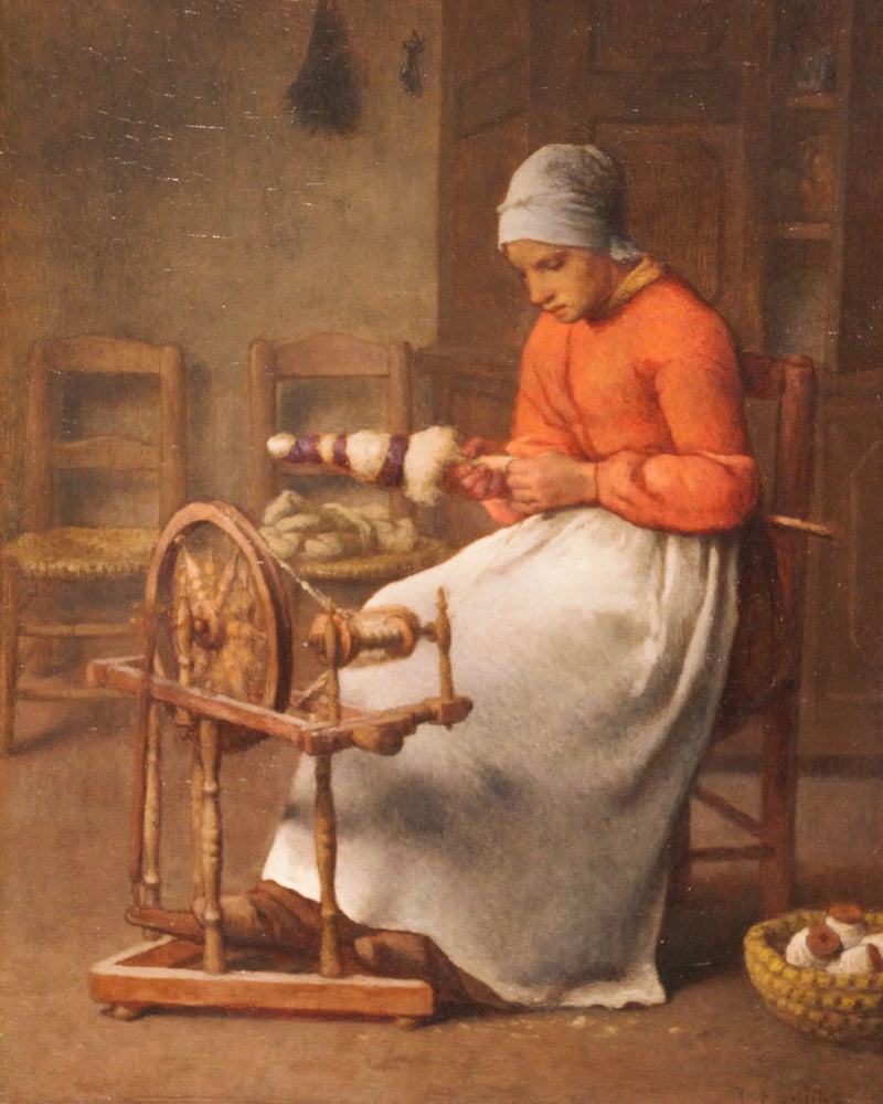 Mulher em movimento - Jean-François Millet