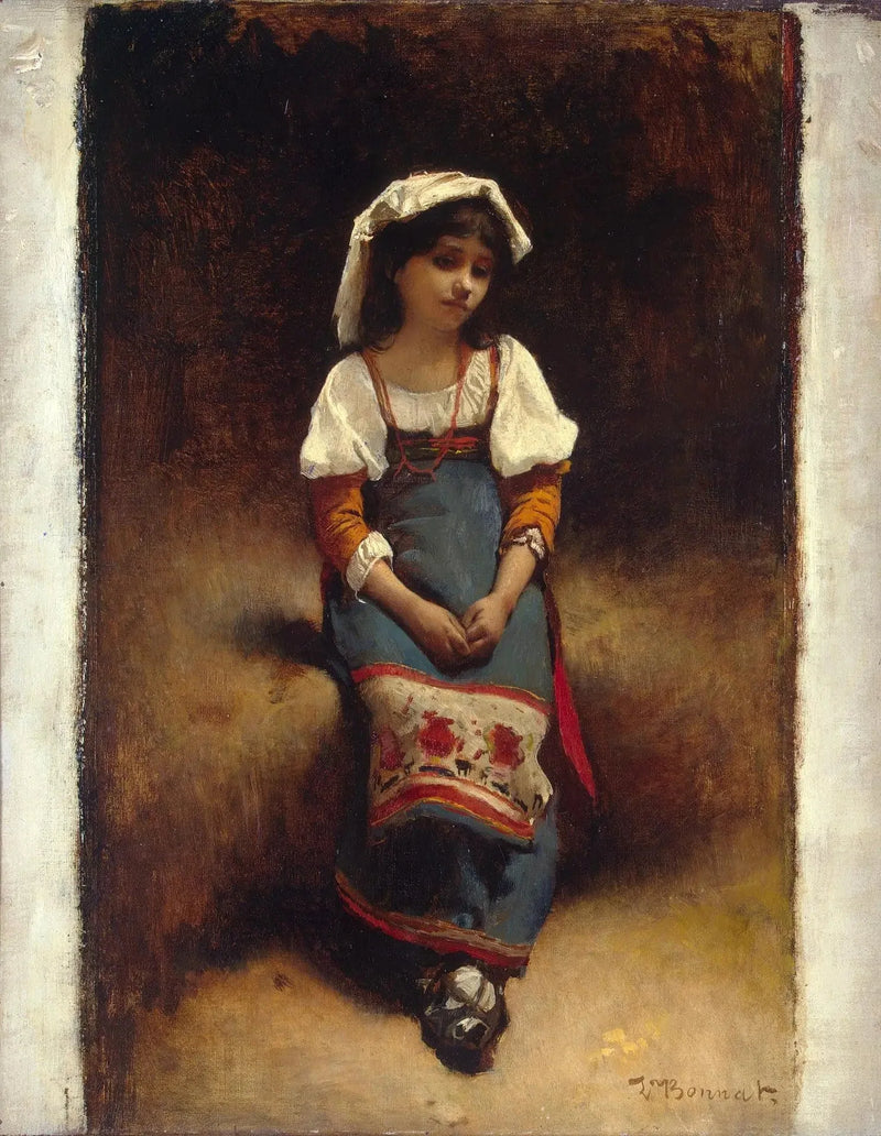 Mulher italiana - Léon Bonnat