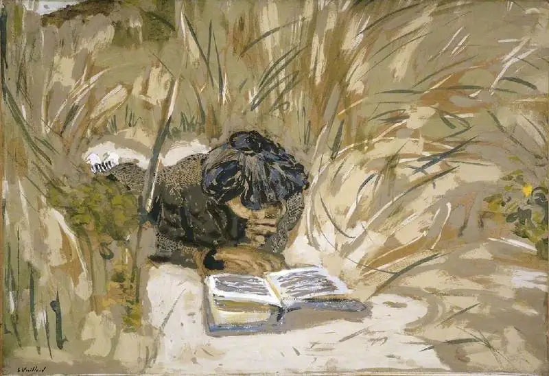 Mulher lendo - Édouard Vuillard