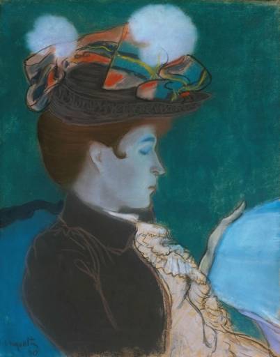 Femme lisant un journal - Louis Anquetin
mulher lendo jornal - Louis Anquetin