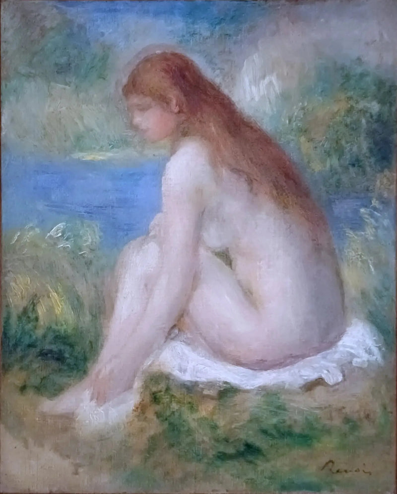 Mulher nua sentada - Pierre-Auguste Renoir