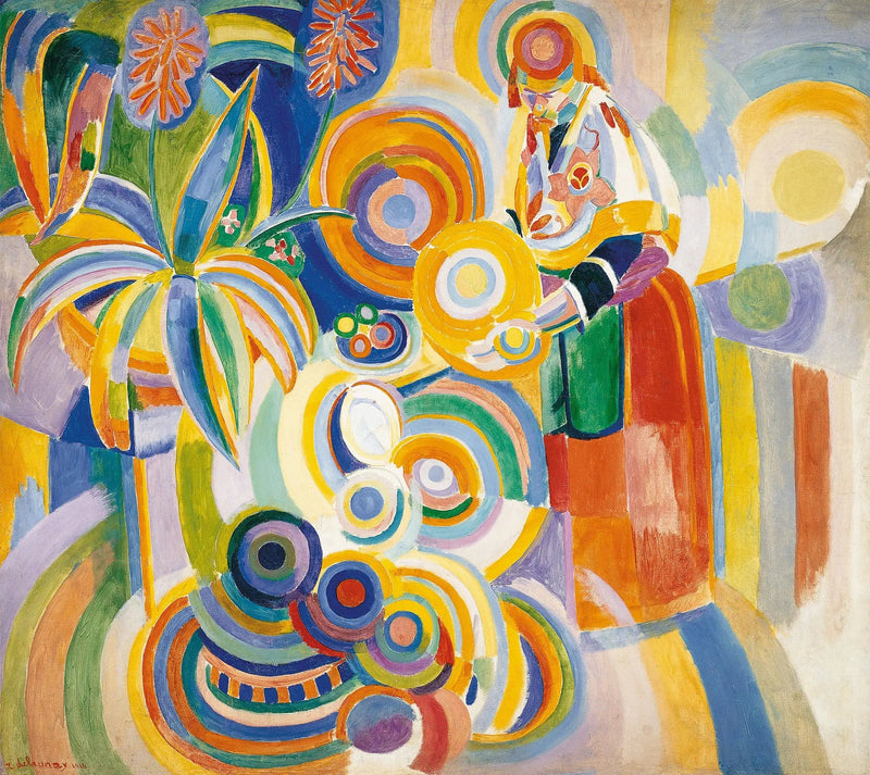 Mulher portuguesa - Robert Delaunay