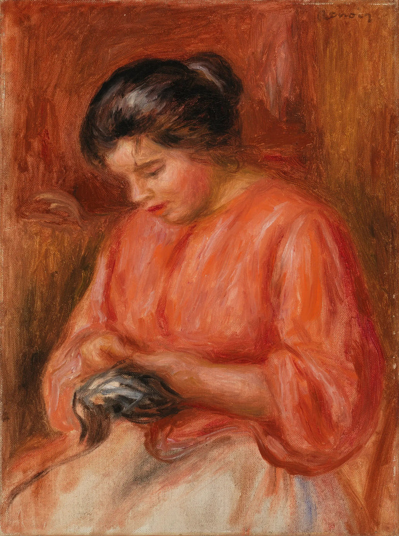 Mulher repleta - Pierre-Auguste Renoir