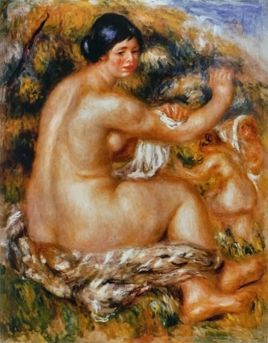 Mulher se enxugando - Pierre-Auguste Renoir