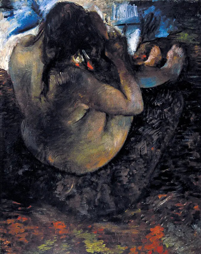 Mulher se penteando - Edgar Degas