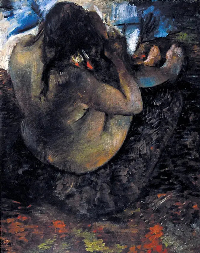Mulher se penteando - Edgar Degas