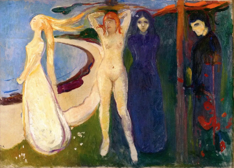 Mulher. Esfinge - Edvard Munch