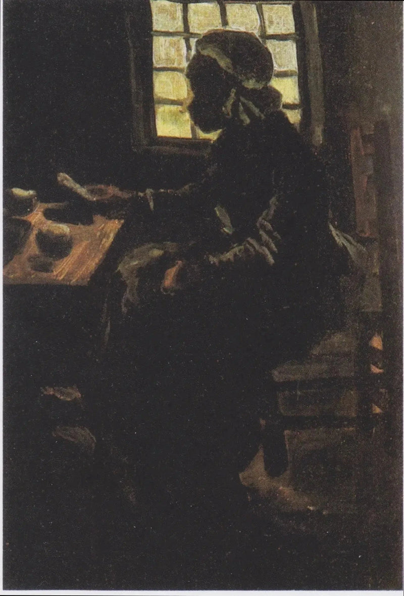 Mulher à mesa - Vincent van Gogh