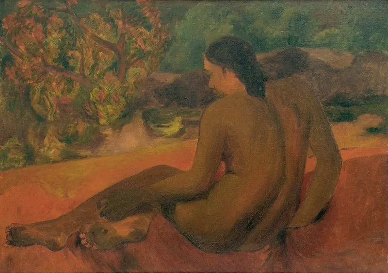 Mulher Tahitiana II - Paul Gauguin