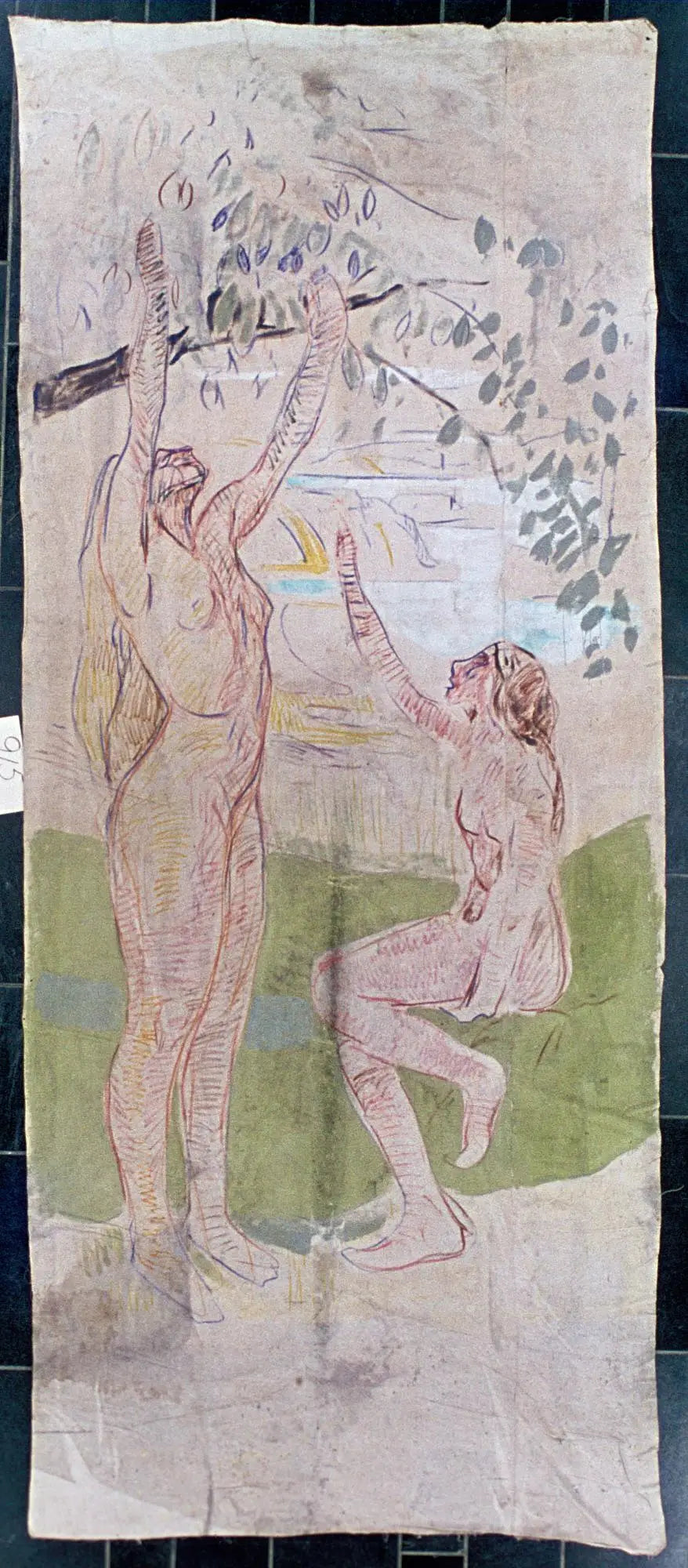 Mulheres na colheita - Edvard Munch