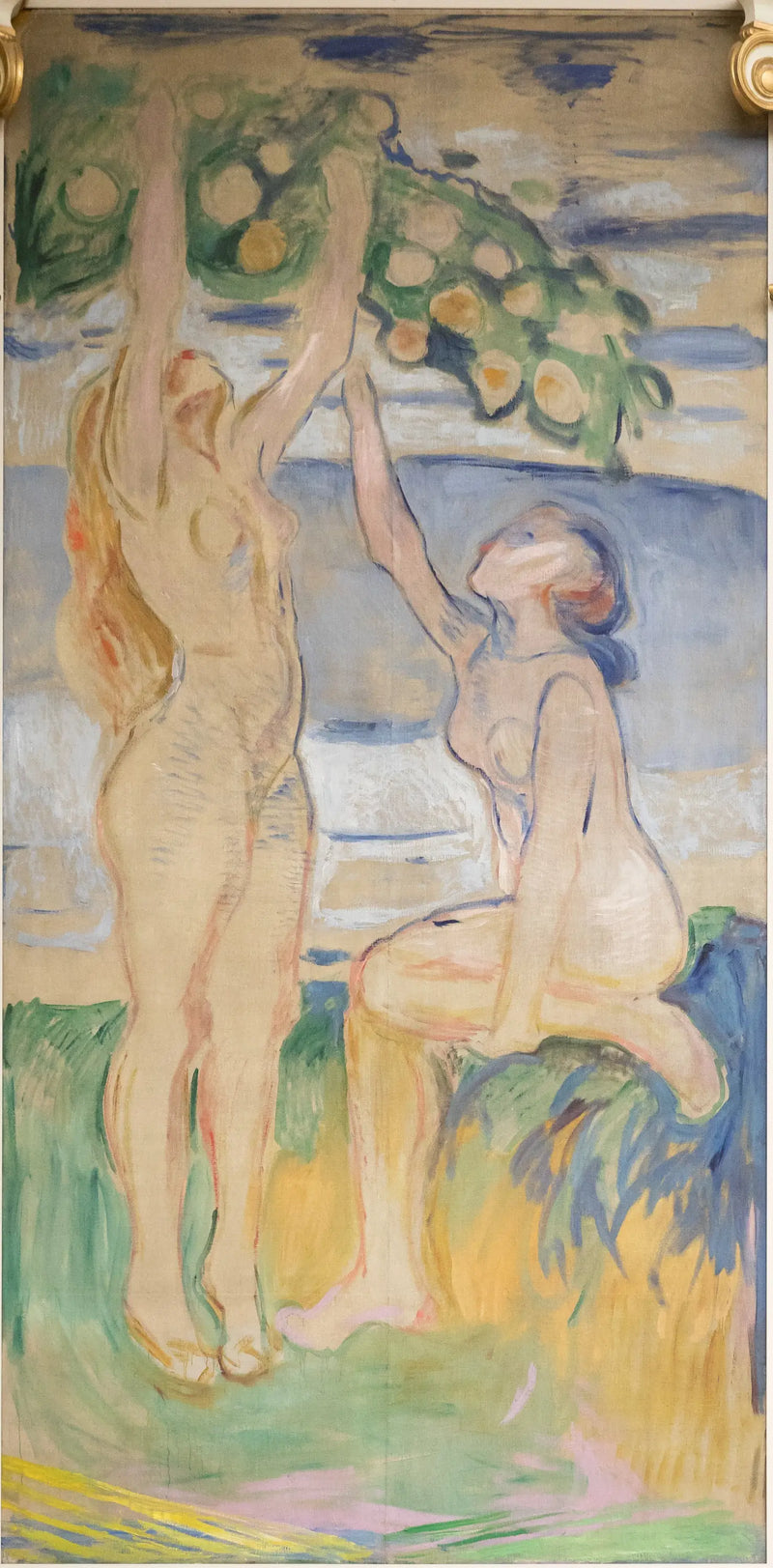 Mulheres na colheita - Edvard Munch