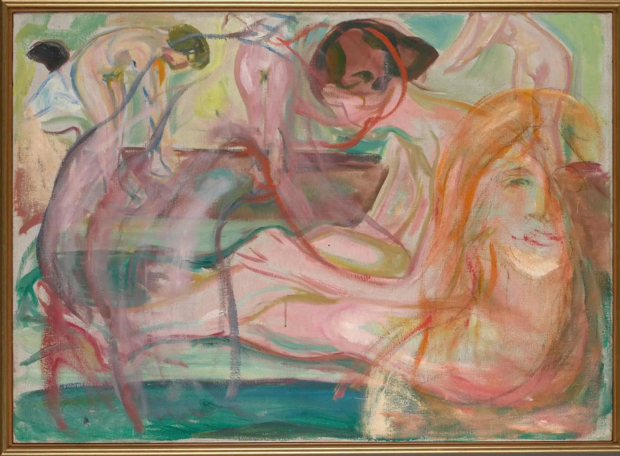 Mulheres no banho - Edvard Munch