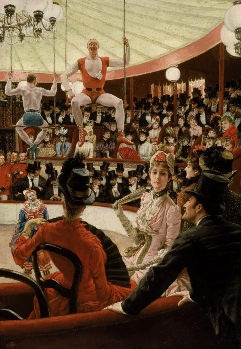 Mulheres de Paris: A amante do circo - James Tissot
