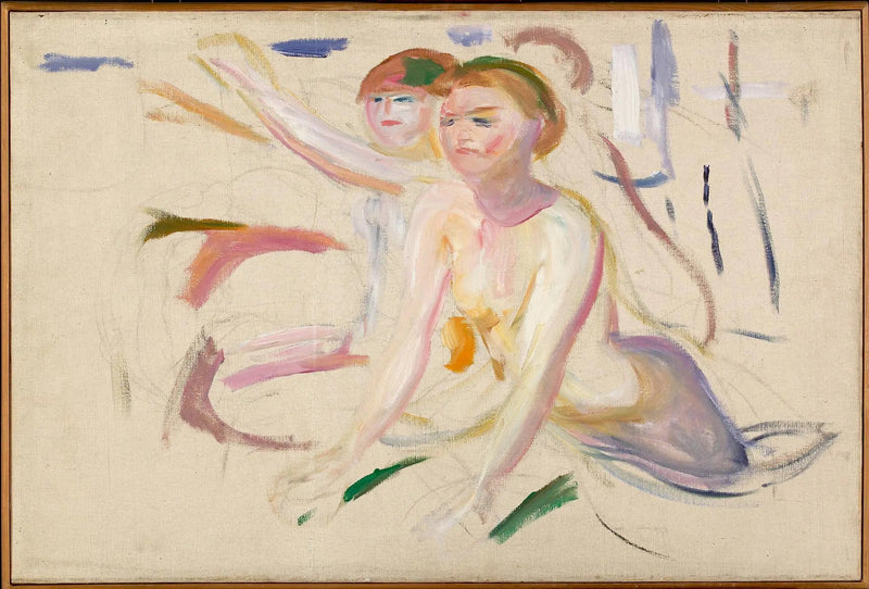 Mulheres se banhando - Edvard Munch