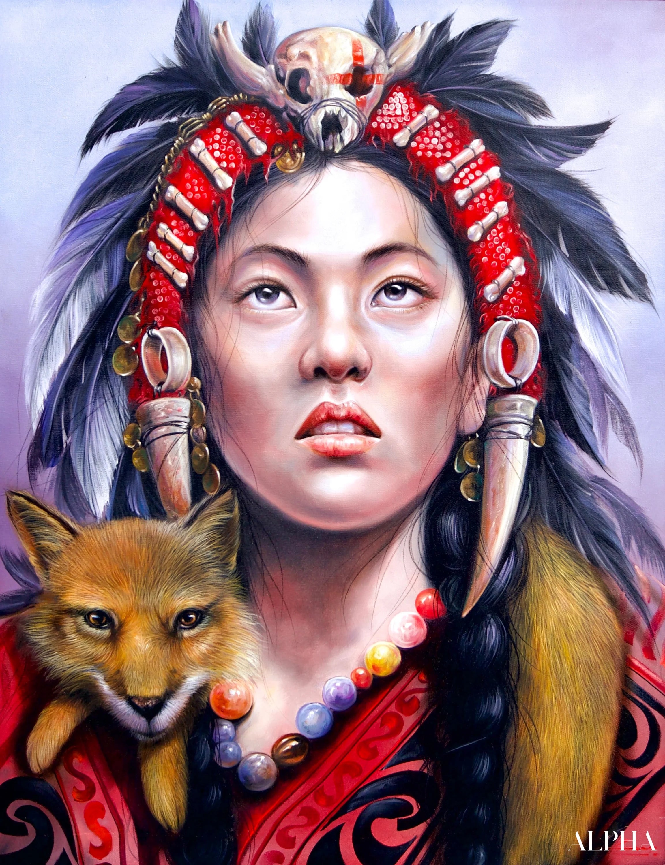 Tribal Women - Banlay | 70 X 90 cm Reproductions de tableaux à la peinture à l’huile