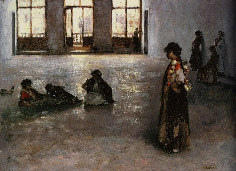Mulheres venezianas no Palácio Rezzonico - John Singer Sargent