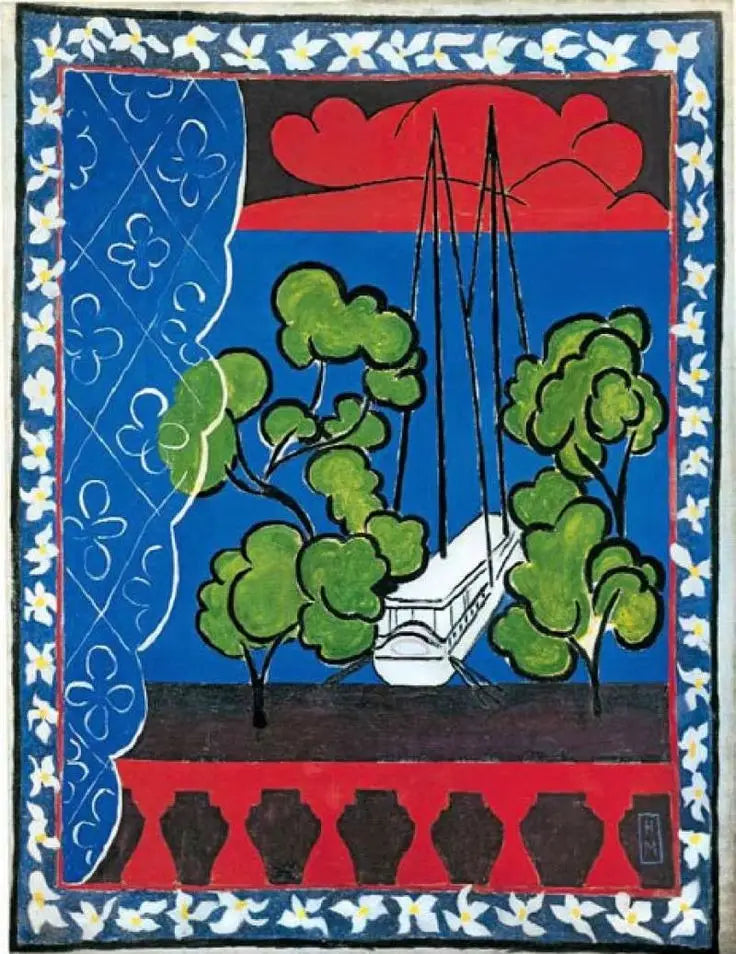 Janela em Tahiti II - Henri Matisse