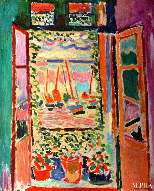 Fenêtre ouverte - Matisse - Reproductions de tableaux et peintures haut de gamme